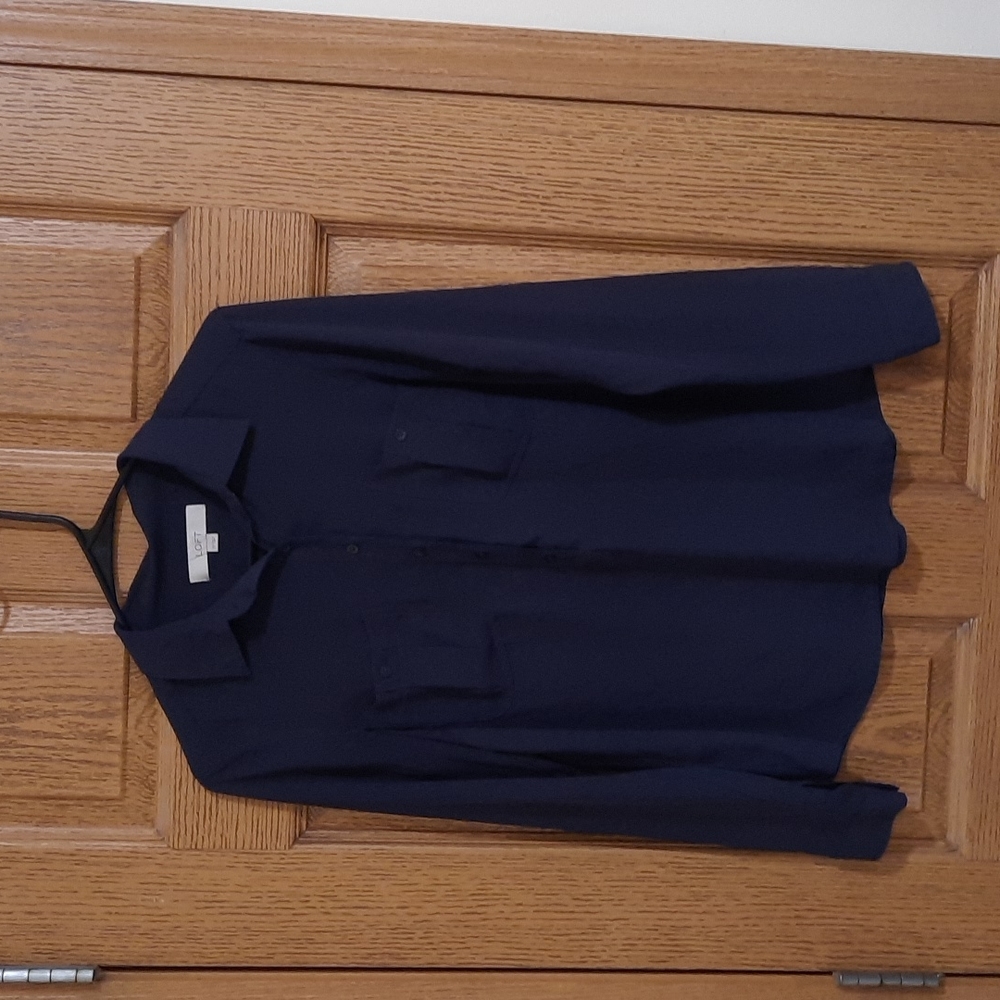 Women Blue LOFT Top